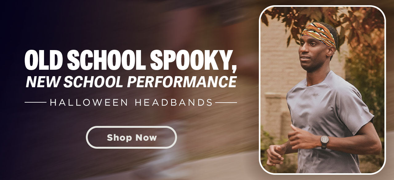 Old School, Spooky! New School Performance. Halloween Headbands. Shop Now