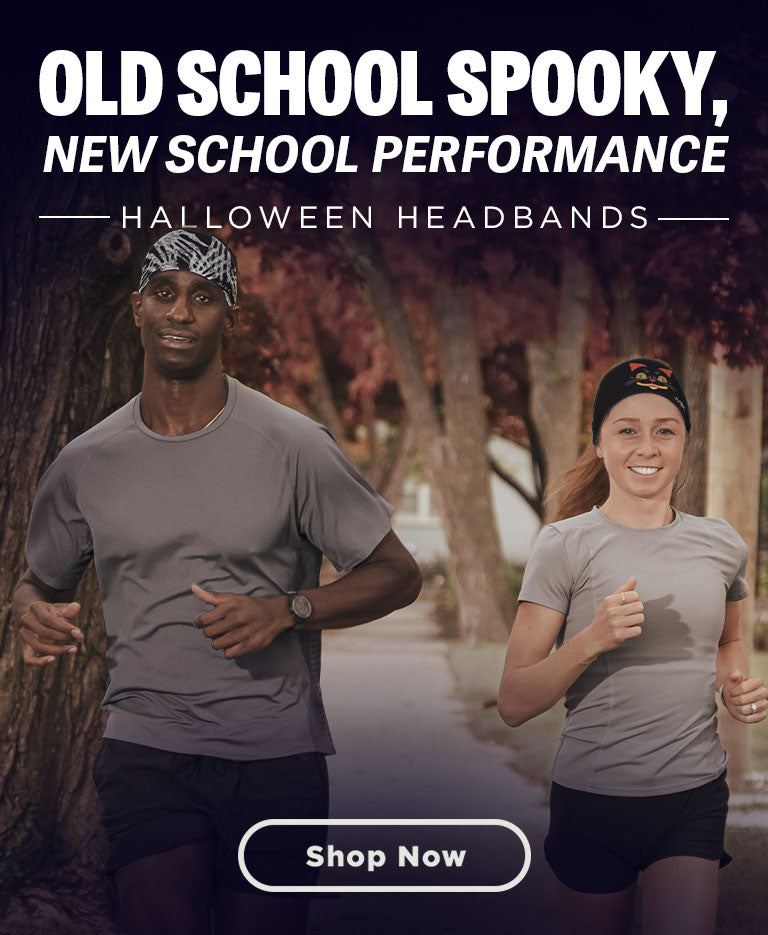 Old School, Spooky! New School Performance. Halloween Headbands. Shop Now