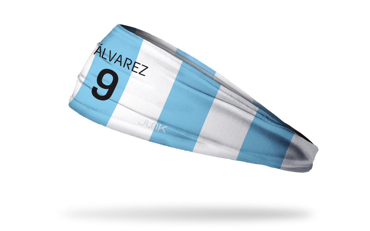 Argentine Football Association: J. Alvarez Headband - View 1