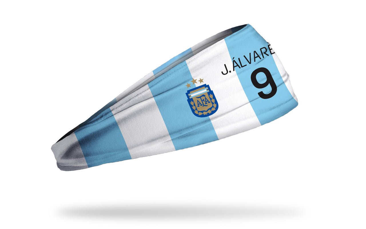 Argentine Football Association: J. Alvarez Headband - View 2