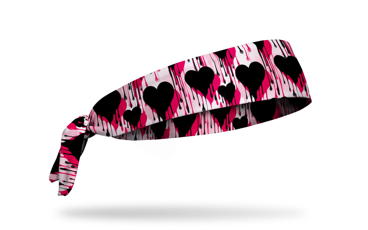 Bleeding Hearts Flex Tie Headband - View 2