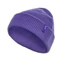 Astral Purple Waffle Knit Beanie - View 1