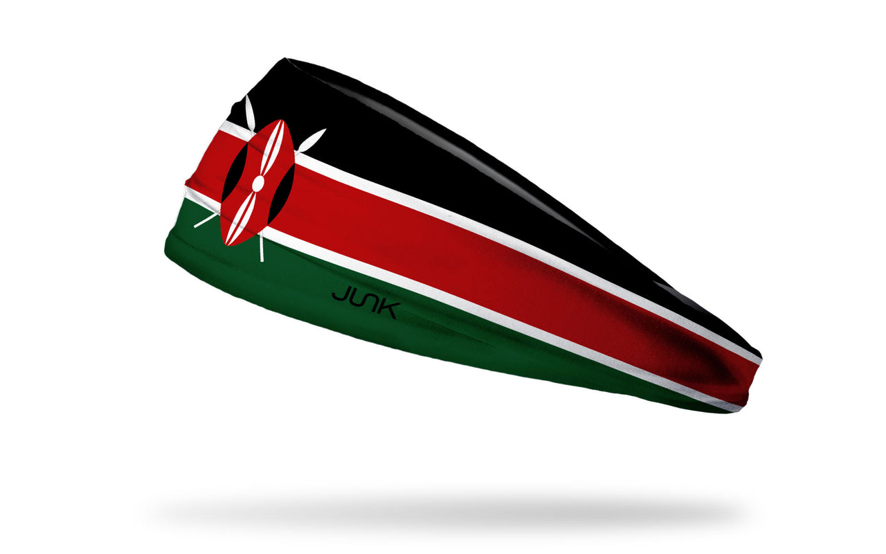 Kenya Flag Big Bang Lite Headband - View 1