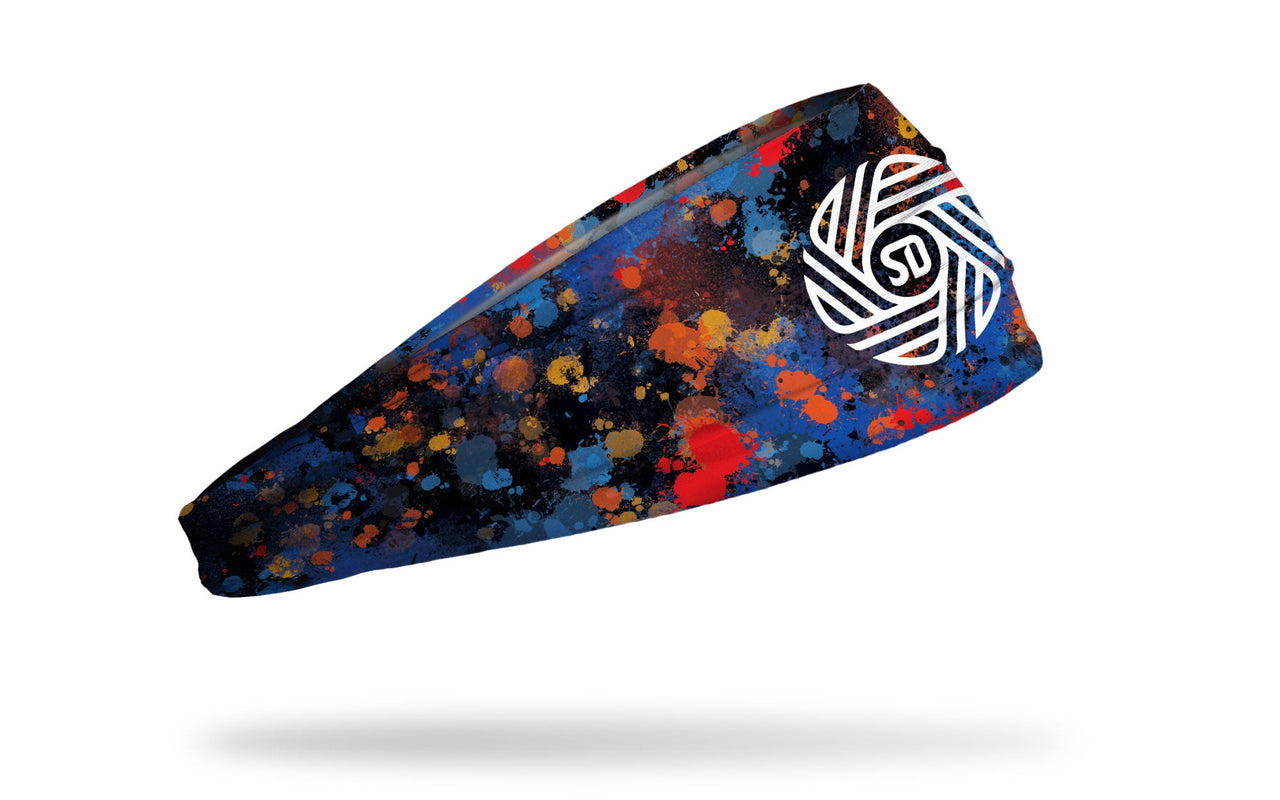 San Diego FC: Splatter Headband - View 2