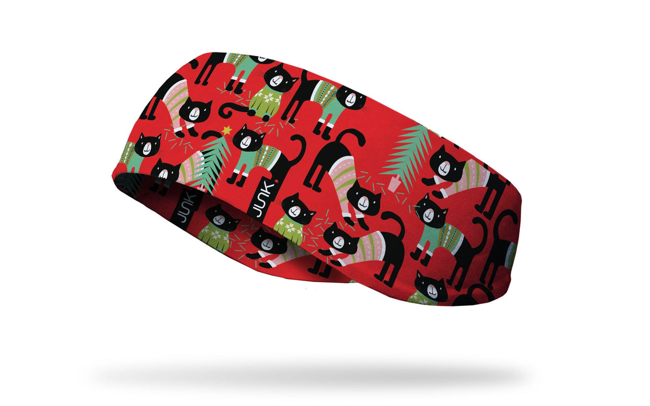 Meowy Christmas Ear Warmer - View 1