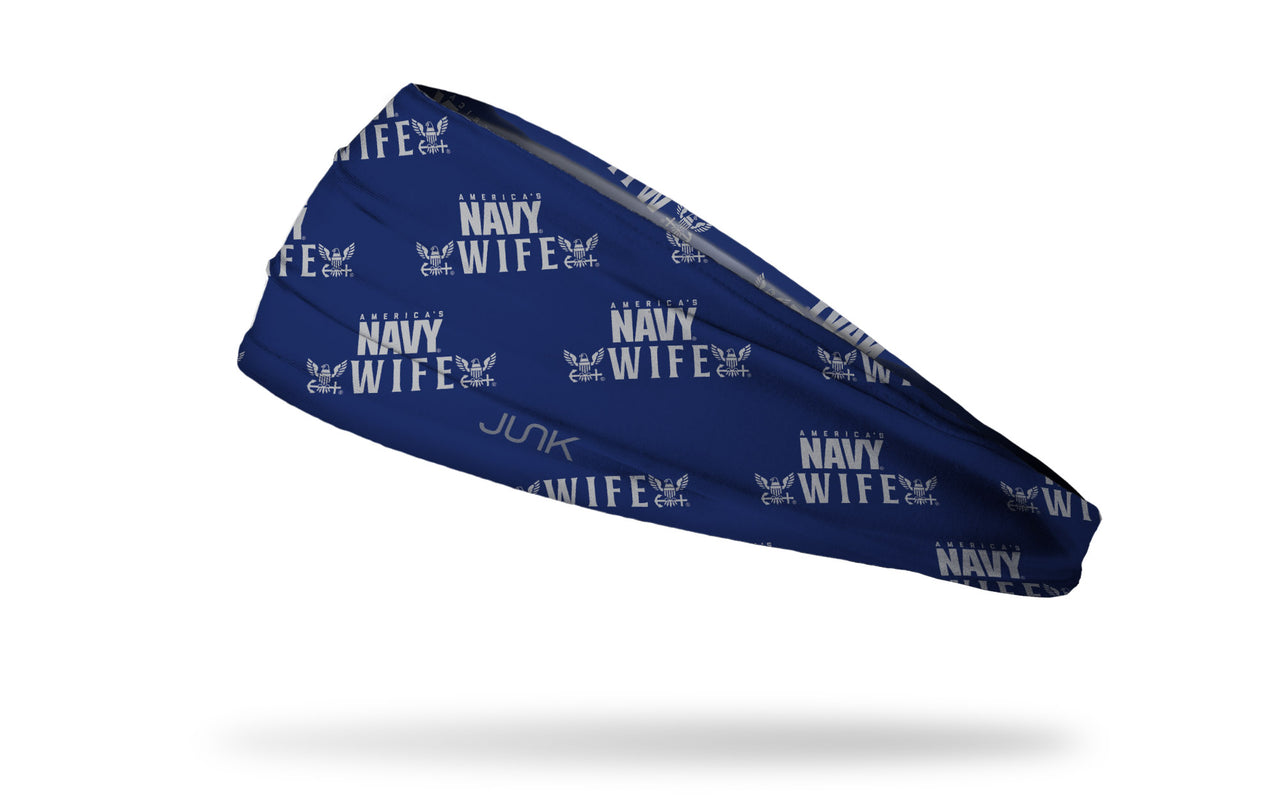 Navy: Wife Headband - View 1