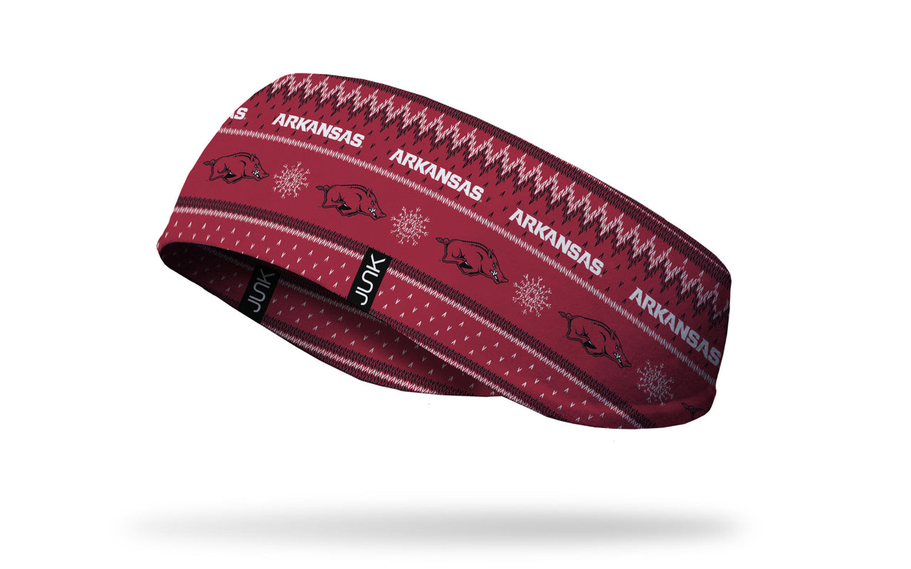 University of Arkansas: Winter Break Ear Warmer - View 1