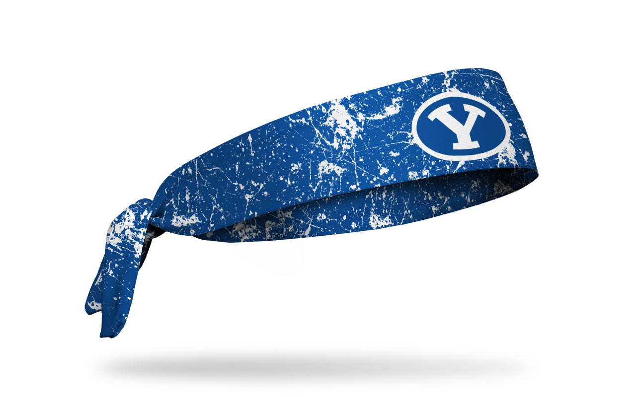 Brigham Young University: Splatter Tie Headband - View 2