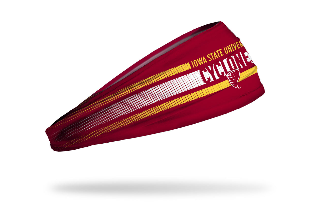 Iowa State University: Faded Stripe Big Bang Lite Headband - View 2