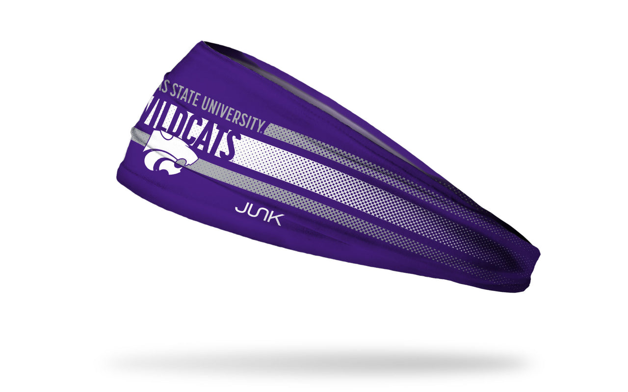 Kansas State University: Faded Stripe Big Bang Lite Headband - View 1