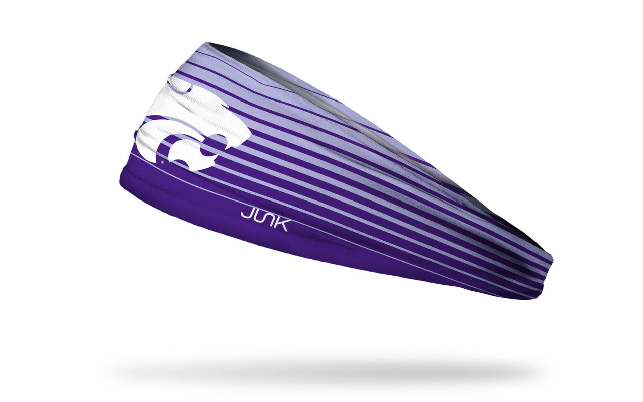 Kansas State University: Gradient Stripe Headband - View 1