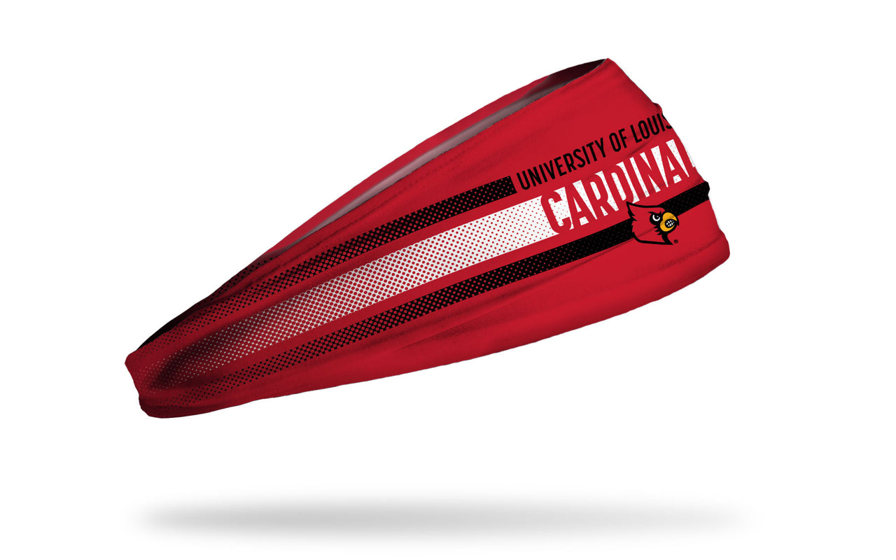 University of Louisville: Faded Stripe Big Bang Lite Headband - View 2