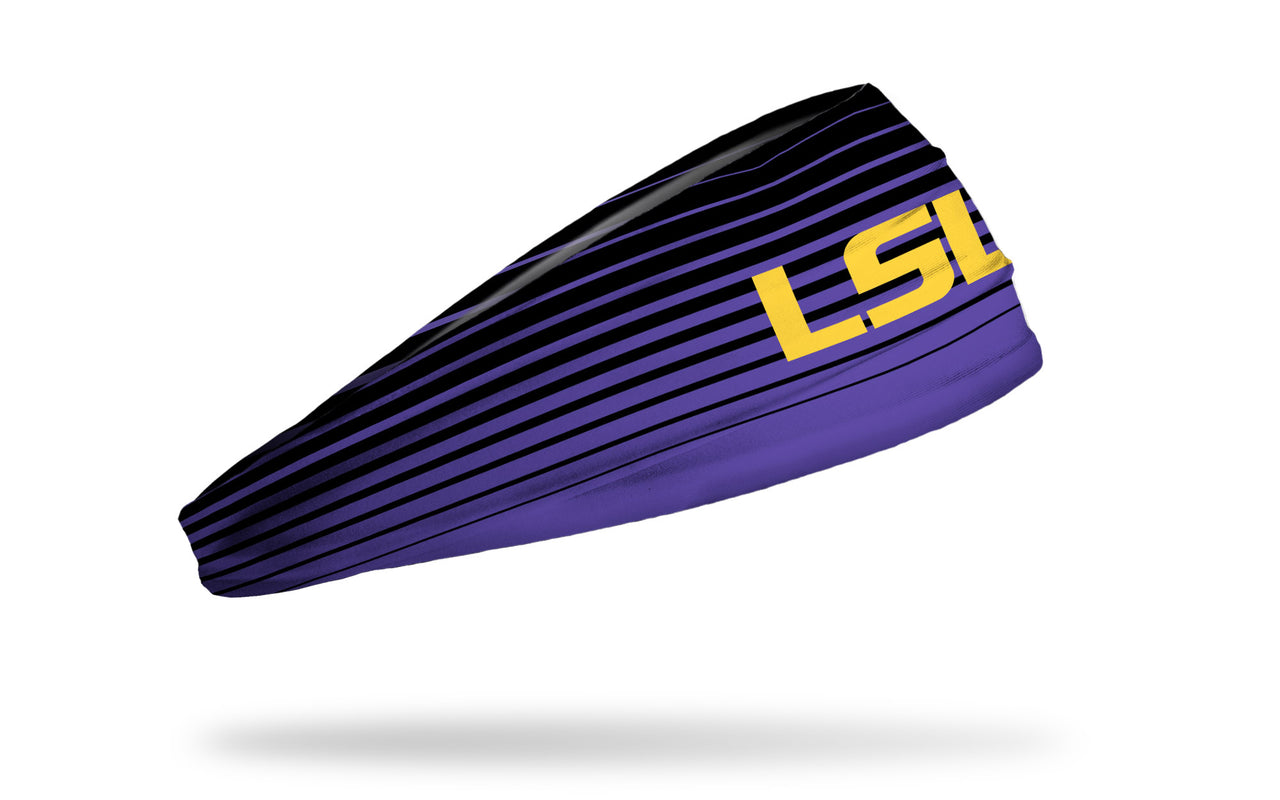 Louisiana State University: Gradient Stripe Headband - View 2