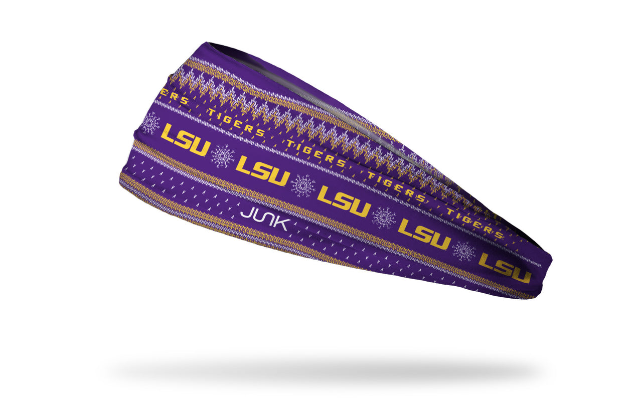 Louisiana State University: Winter Break Headband - View 1