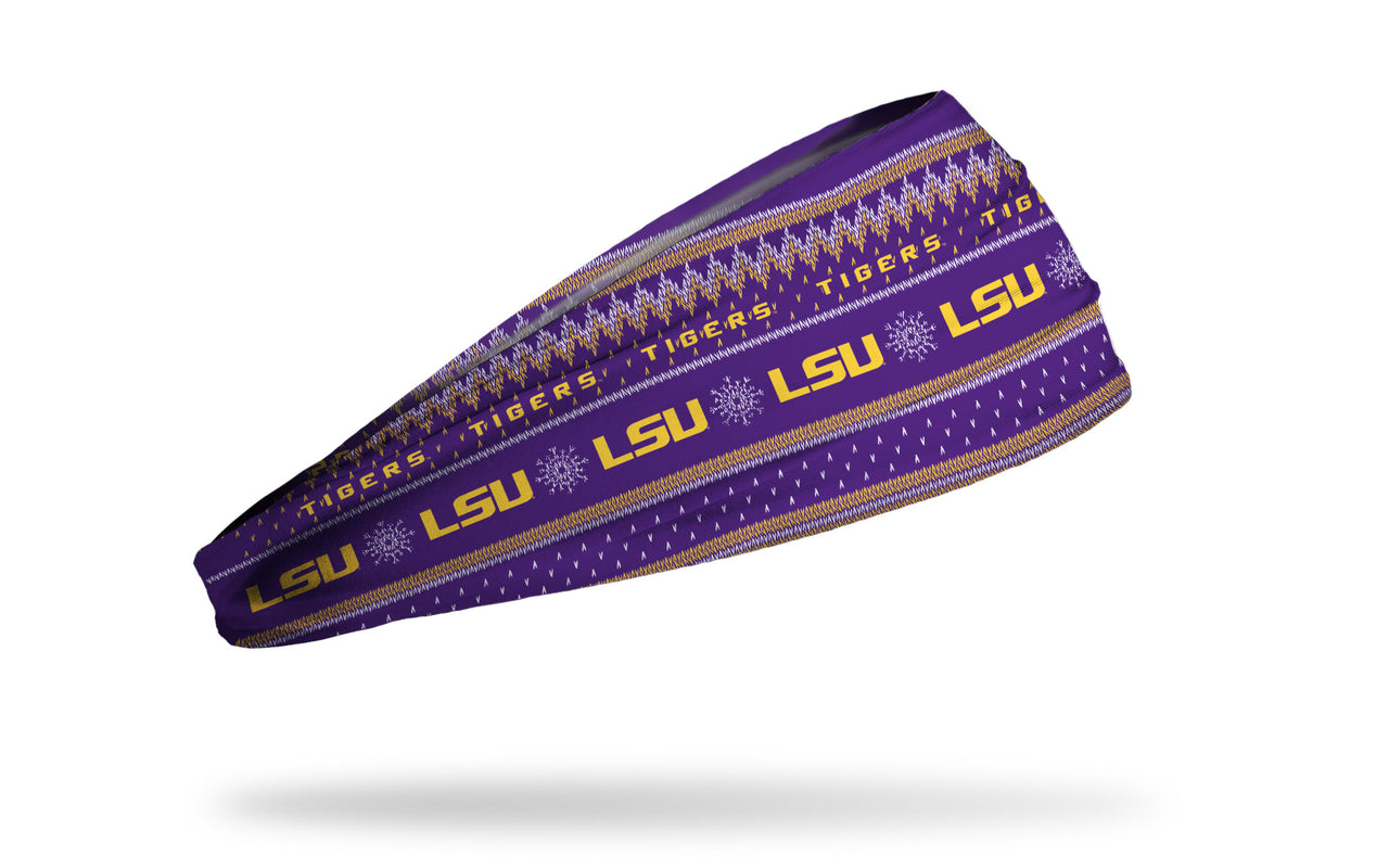 Louisiana State University: Winter Break Headband - View 2