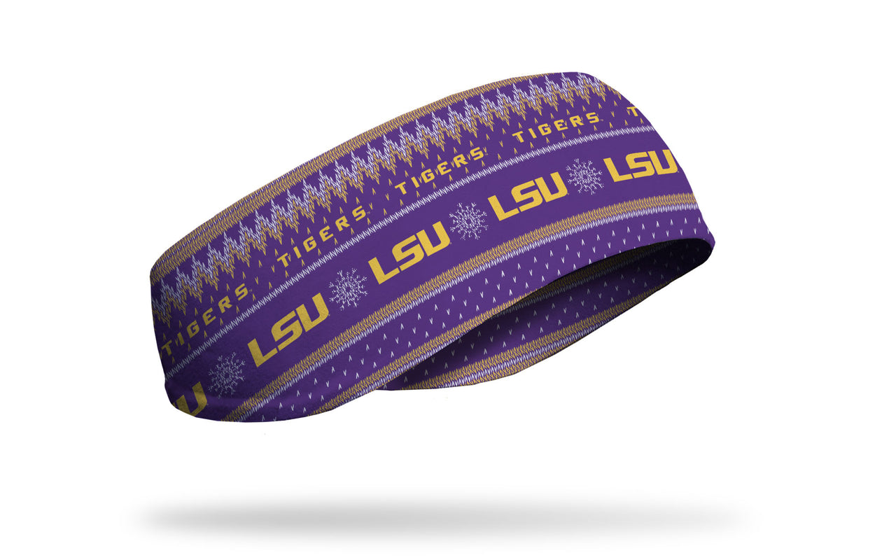 Louisiana State University: Winter Break Ear Warmer - View 2