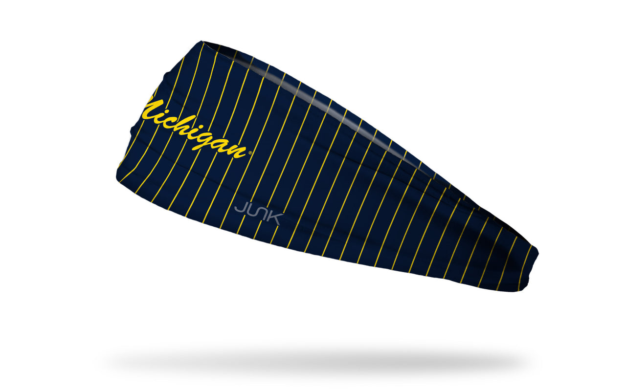 University of Michigan: Pinstripe Big Bang Lite Headband - View 1