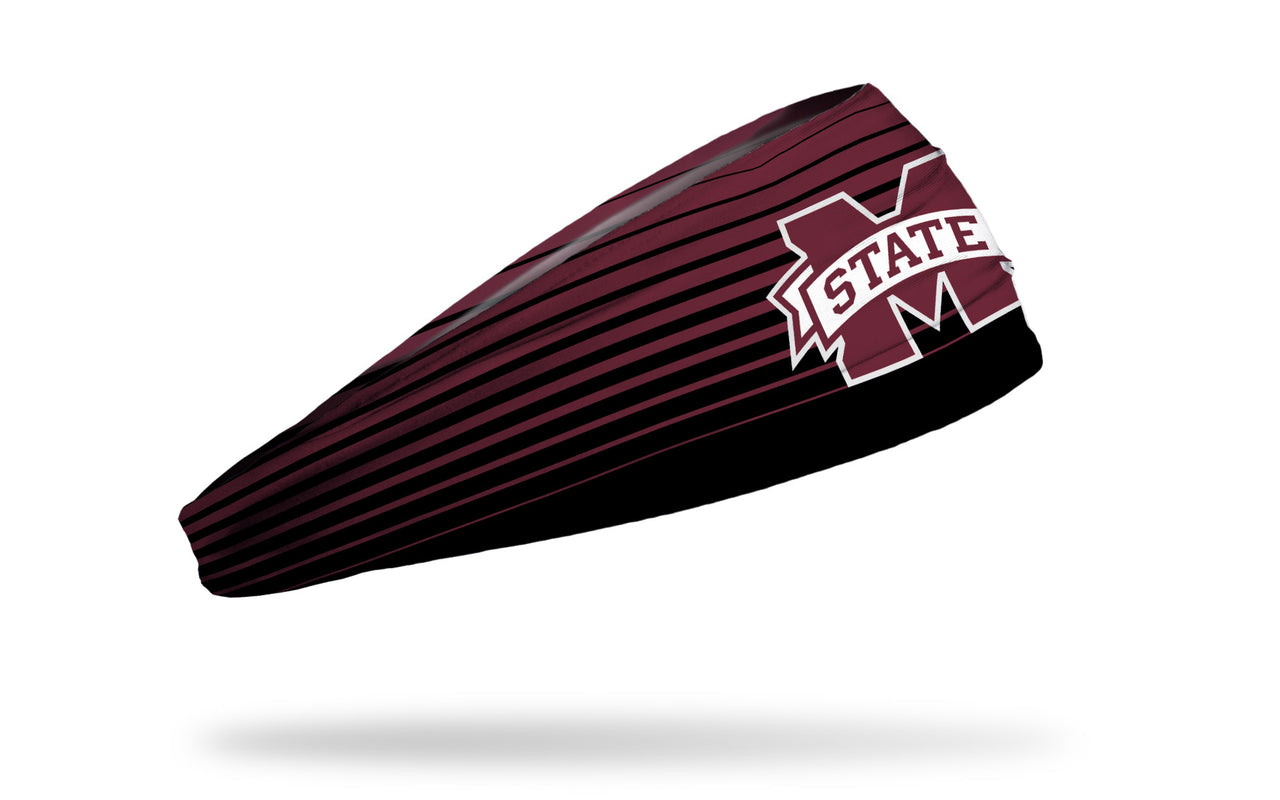 Mississippi State University: Gradient Stripe Big Bang Lite Headband - View 2