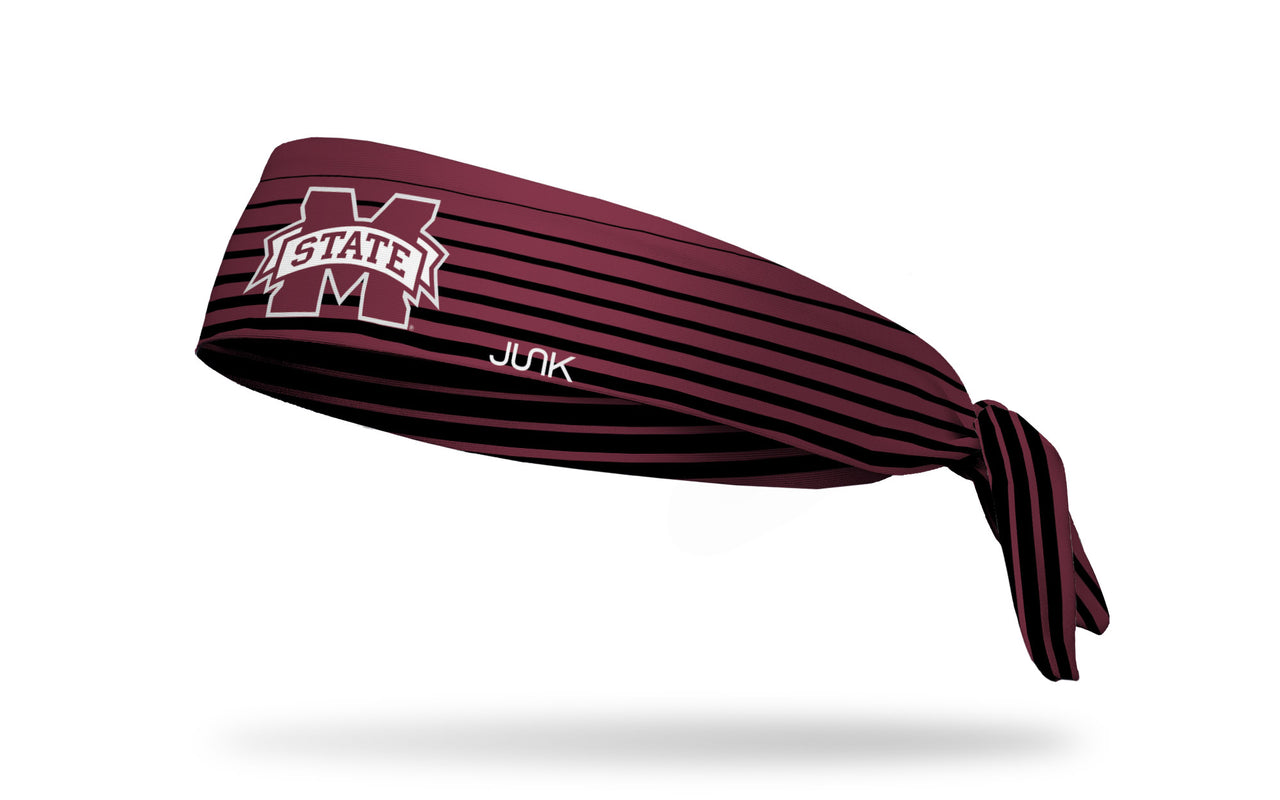 Mississippi State University: Gradient Stripe Flex Tie Headband - View 1