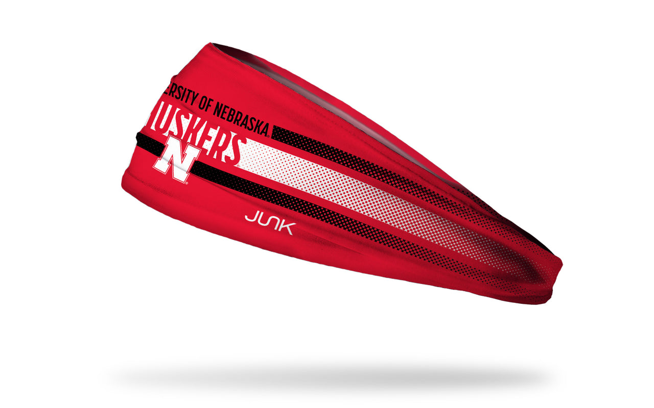 University of Nebraska: Faded Stripe Big Bang Lite Headband - View 1