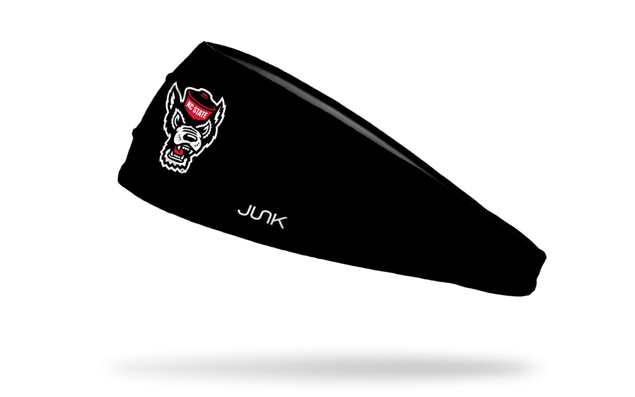 North Carolina State University: Logo Black Headband - View 1