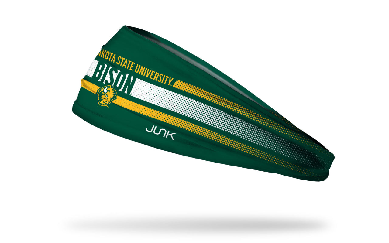 North Dakota State University: Faded Stripe Big Bang Lite Headband - View 1