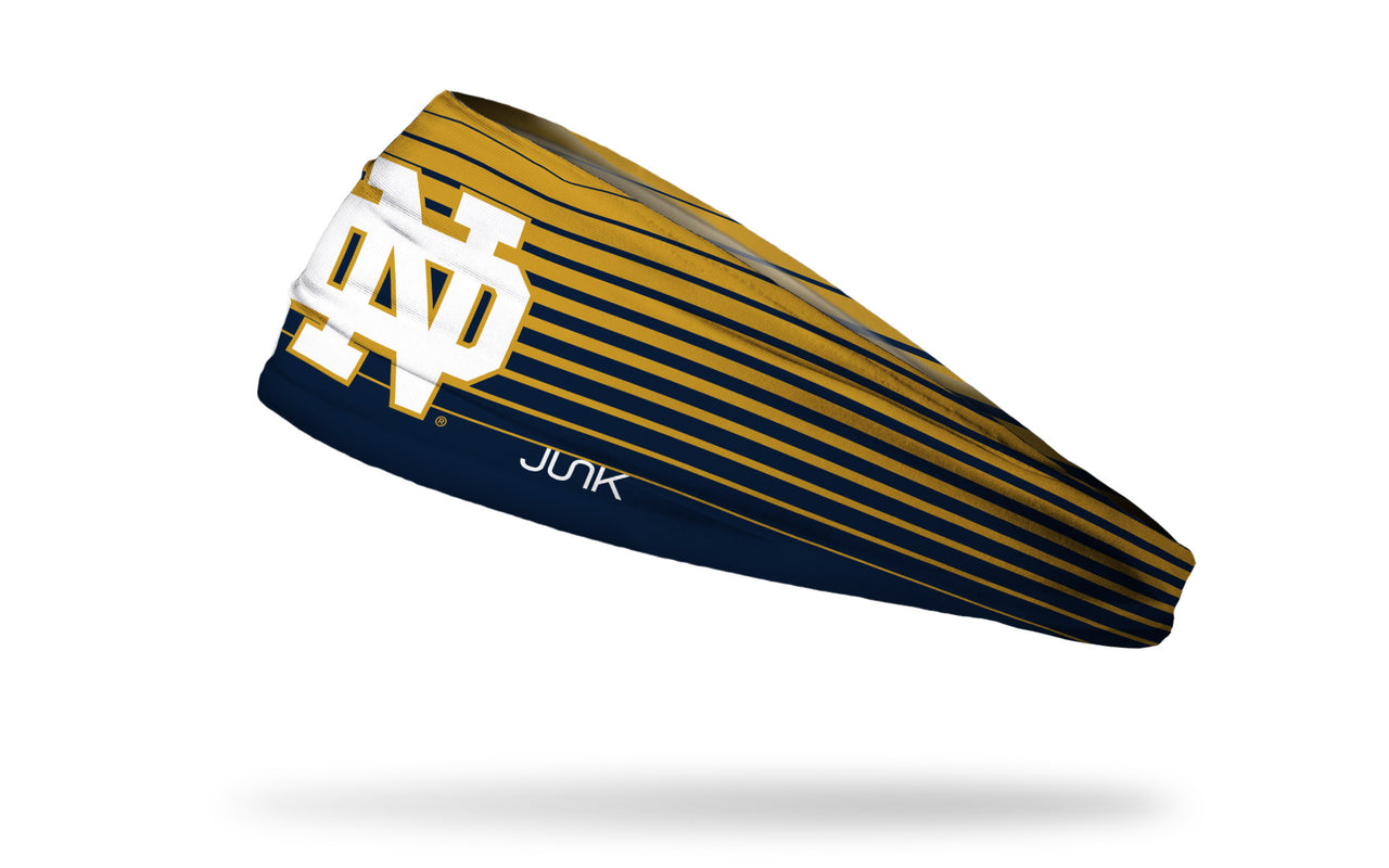 University of Notre Dame: Gradient Stripe Headband - View 1