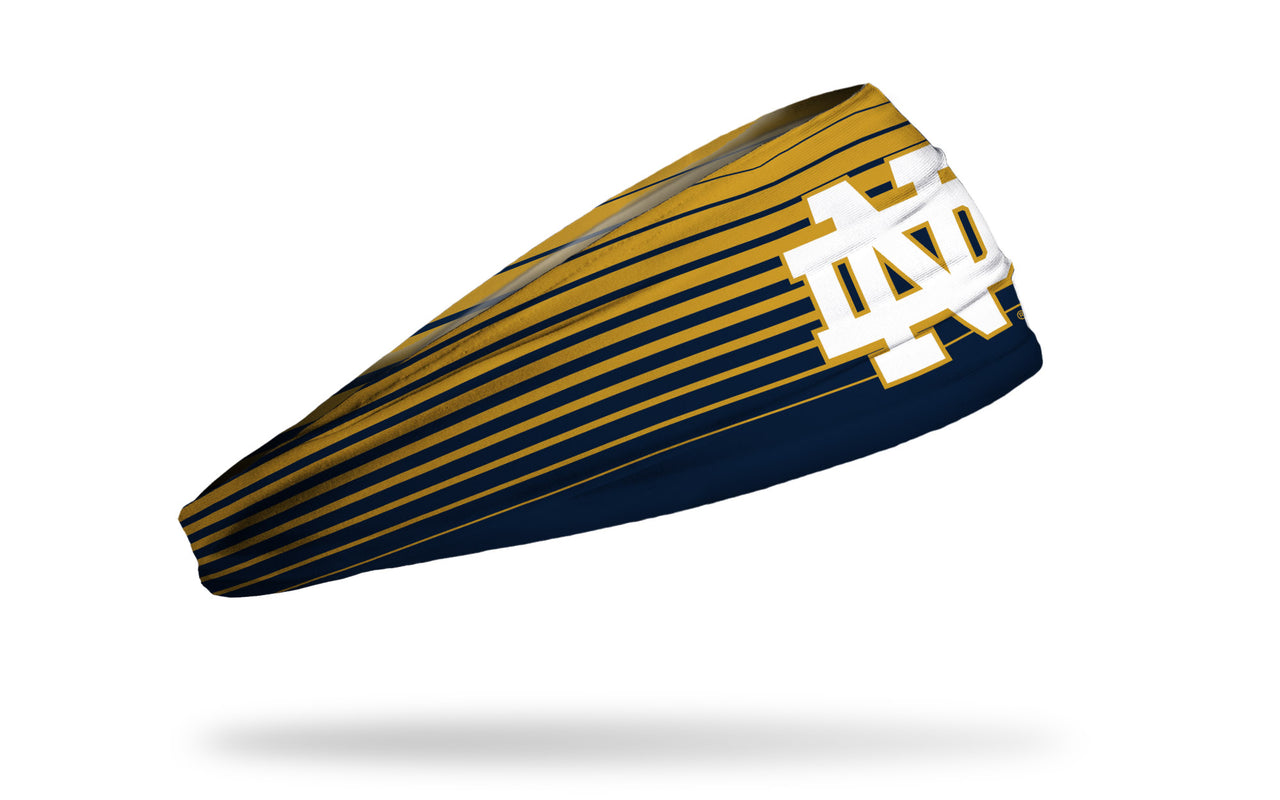 University of Notre Dame: Gradient Stripe Big Bang Lite Headband - View 2