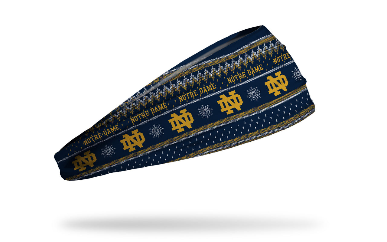 University of Notre Dame: Winter Break Headband - View 2