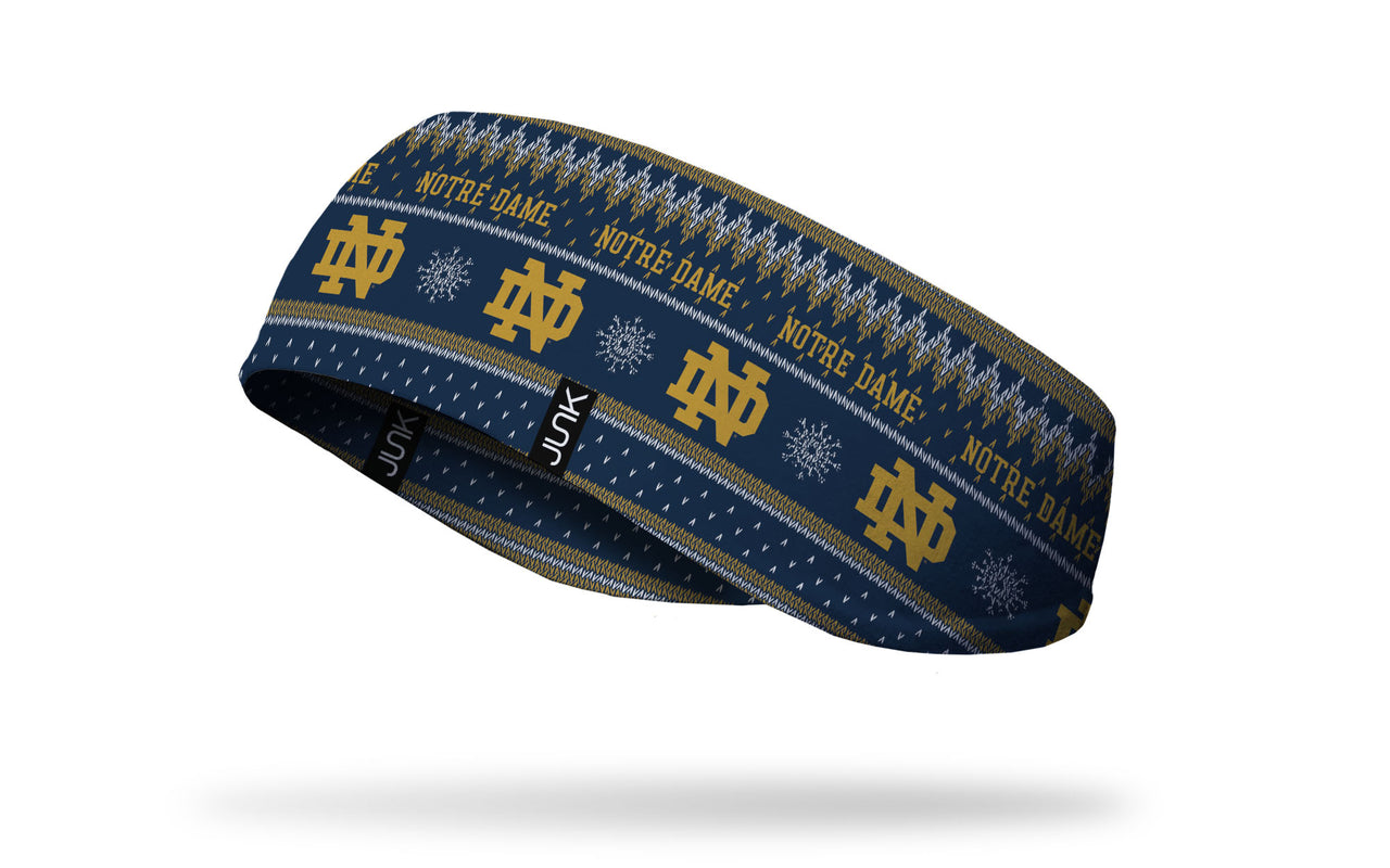 University of Notre Dame: Winter Break Ear Warmer - View 1