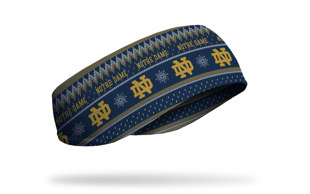 University of Notre Dame: Winter Break Ear Warmer - View 2