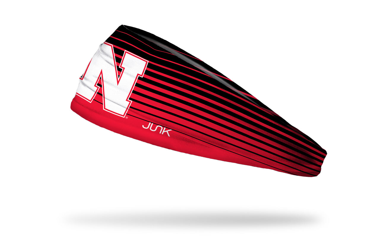 University of Nebraska: Gradient Stripe Headband - View 1