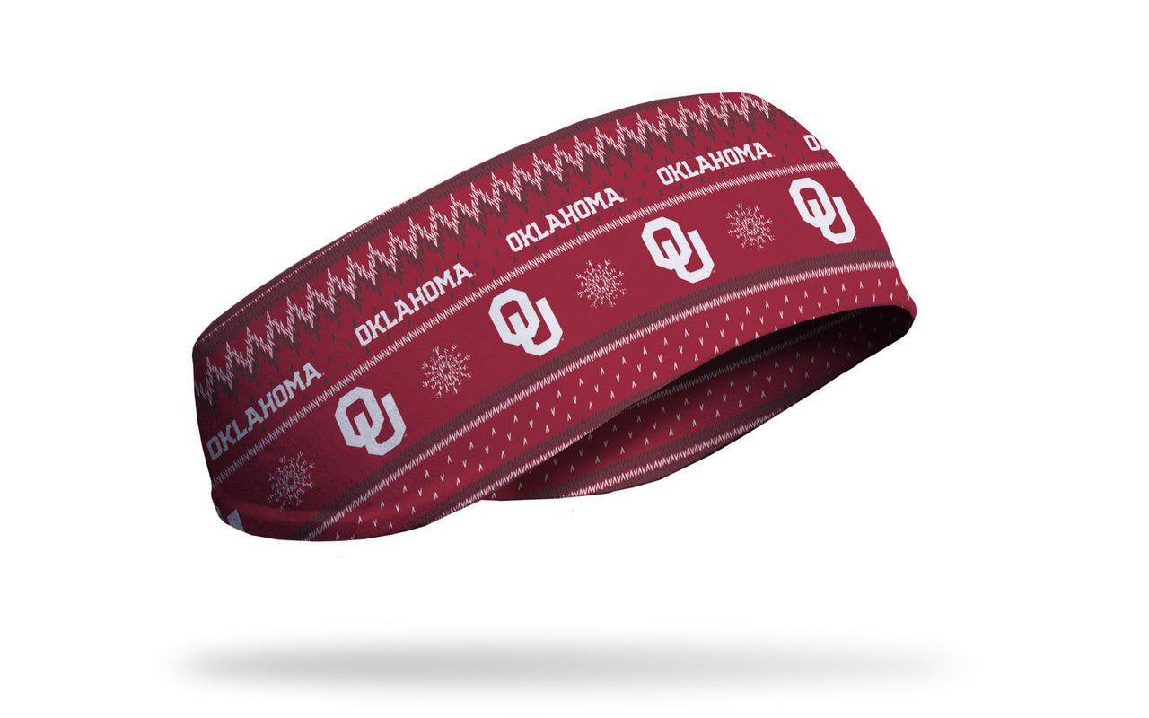 University of Oklahoma: Winter Break Ear Warmer - View 2