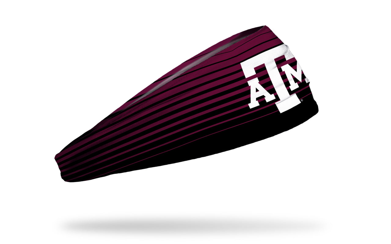 Texas A&M University: Gradient Stripe Big Bang Lite Headband - View 2