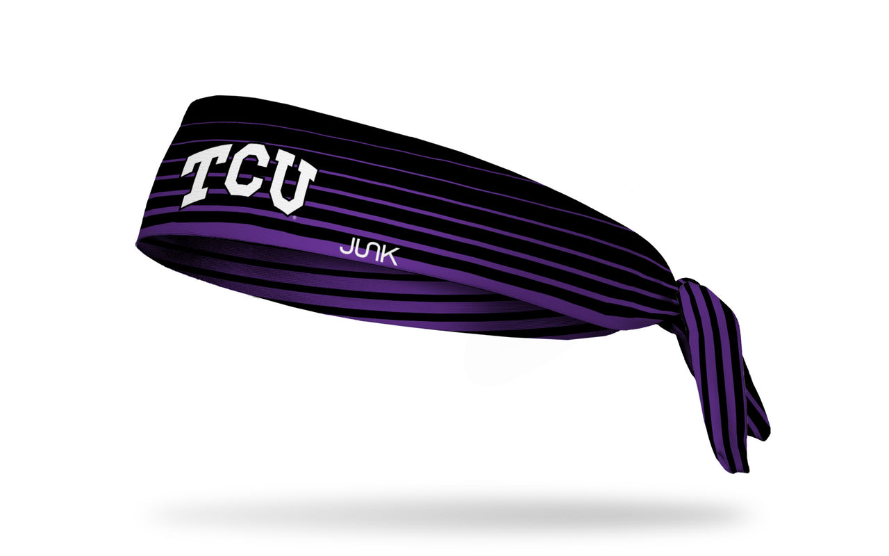 TCU: Gradient Stripe Flex Tie Headband - View 1