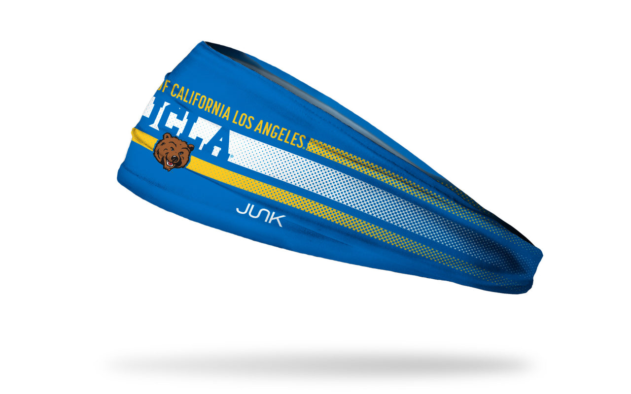 University of California Los Angeles: Faded Stripe Big Bang Lite Headband - View 1