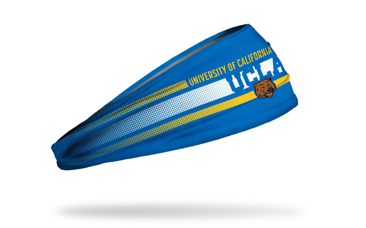 University of California Los Angeles: Faded Stripe Big Bang Lite Headband - View 2