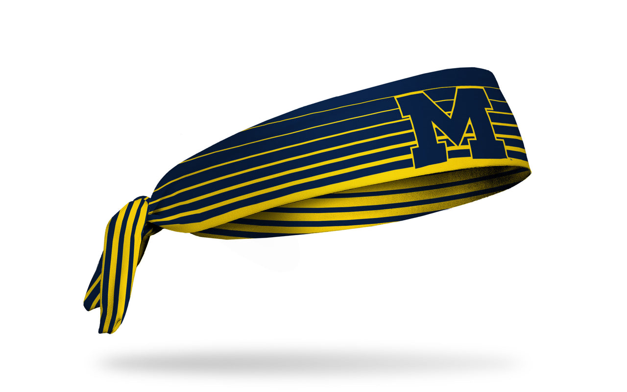 University of Michigan: Gradient Stripe Tie Headband - View 2