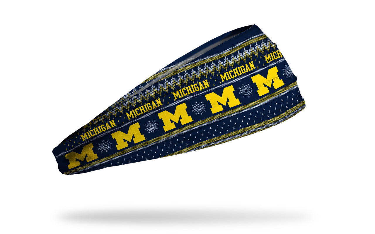 University of Michigan: Winter Break Headband - View 2