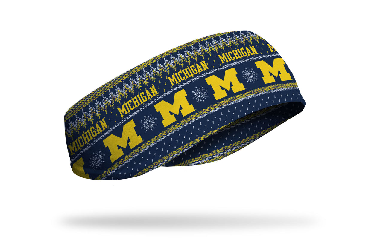 University of Michigan: Winter Break Ear Warmer - View 2