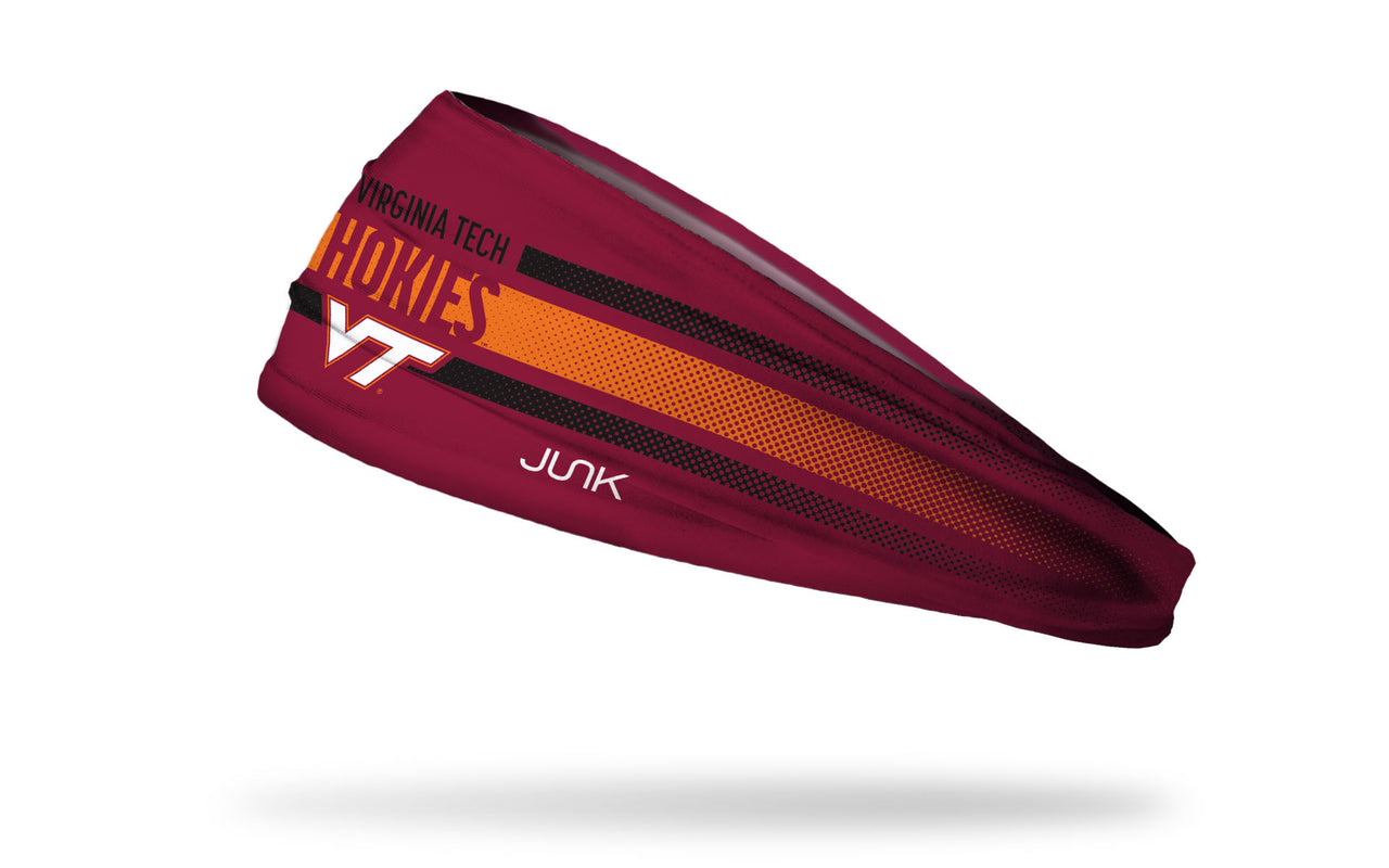 Virginia Tech University: Faded Stripe Headband - View 1