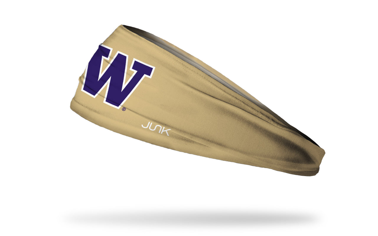 University of Washington: Logo Gold Headband - View 1