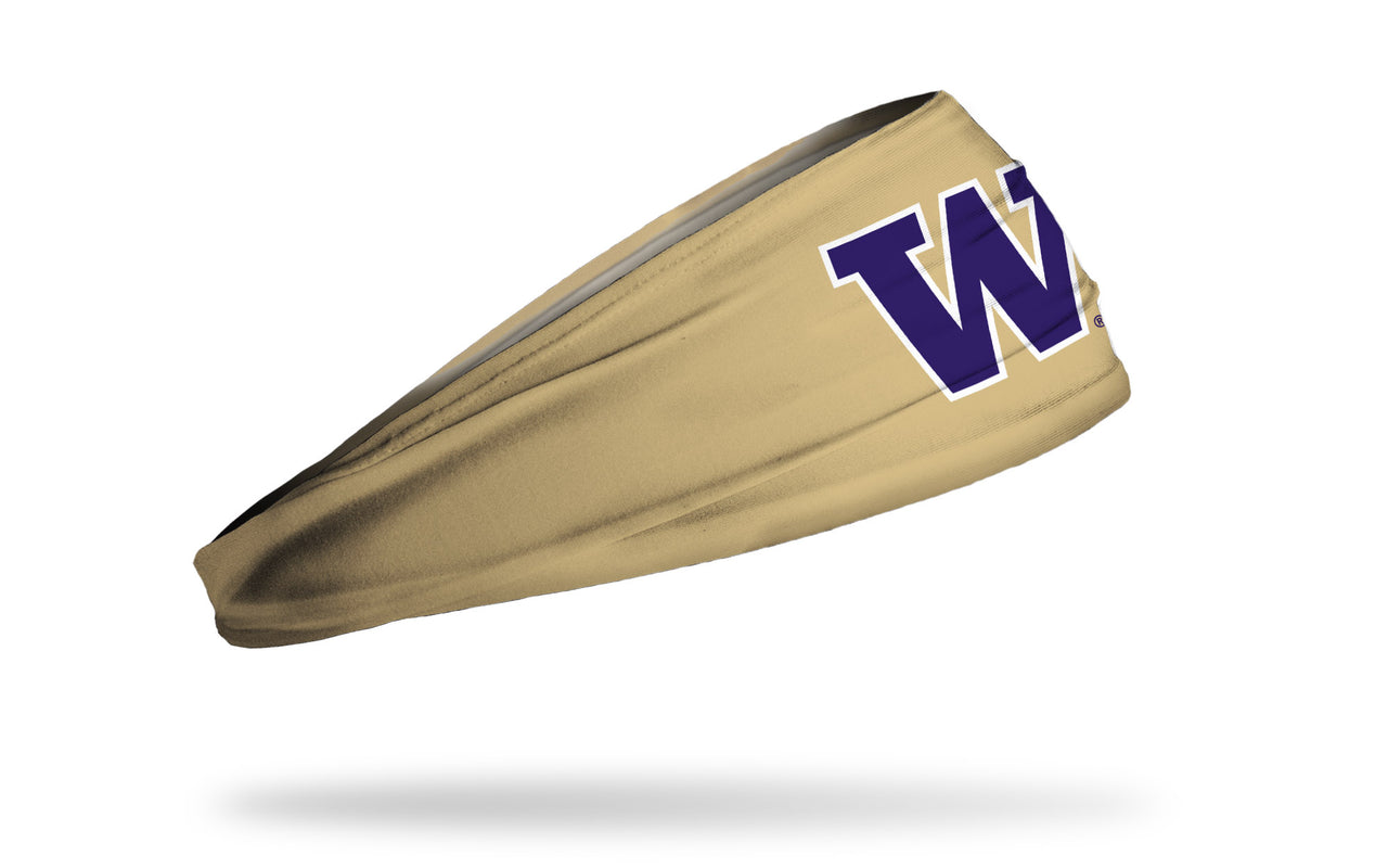 University of Washington: Logo Gold Headband - View 2