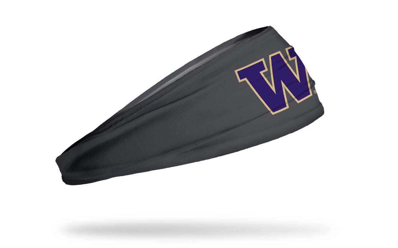 University of Washington: Logo Gray Headband - View 2