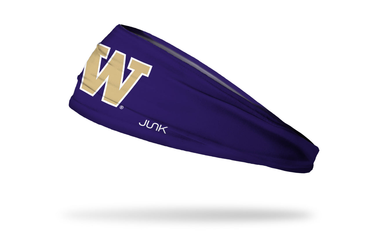 University of Washington: Logo Purple Headband - View 1