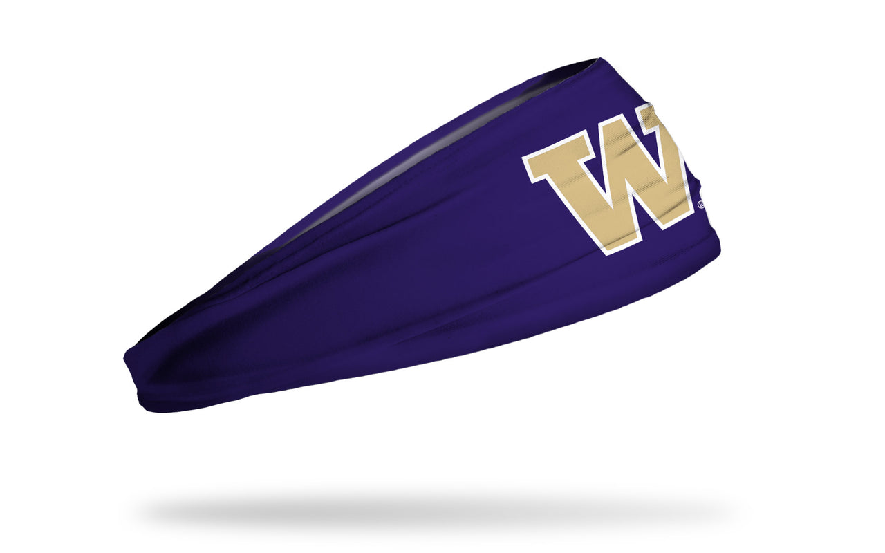 University of Washington: Logo Purple Headband - View 2