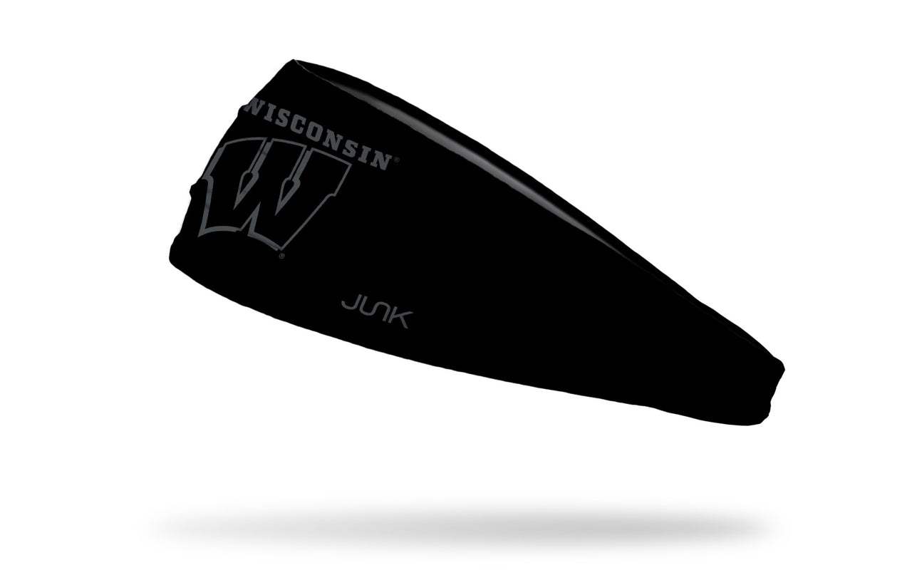 University of Wisconsin: Blackout Big Bang Lite Headband - View 1