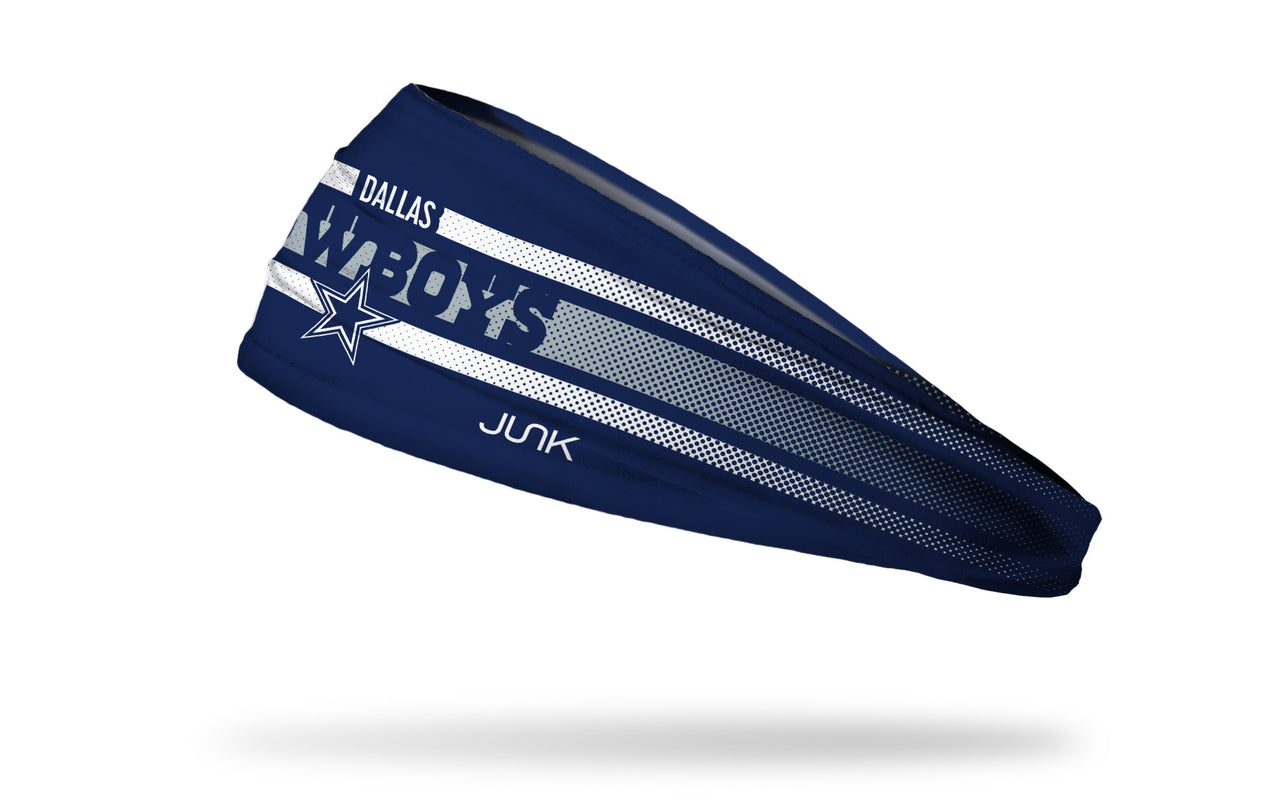 Dallas Cowboys: Faded Stripe Headband - View 1