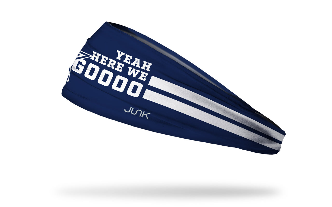 Dallas Cowboys: Here We Gooo Headband - View 1