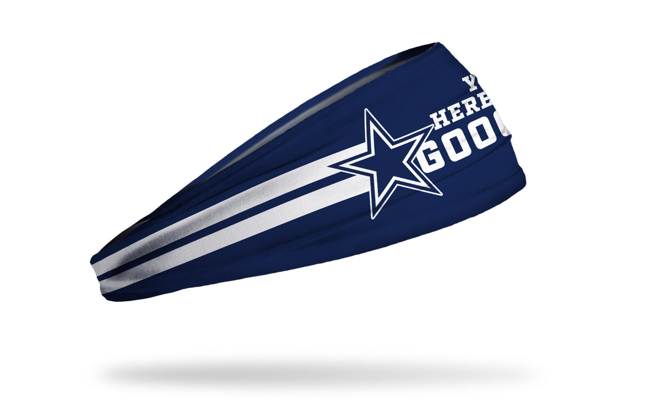 Dallas Cowboys: Here We Gooo Headband - View 2